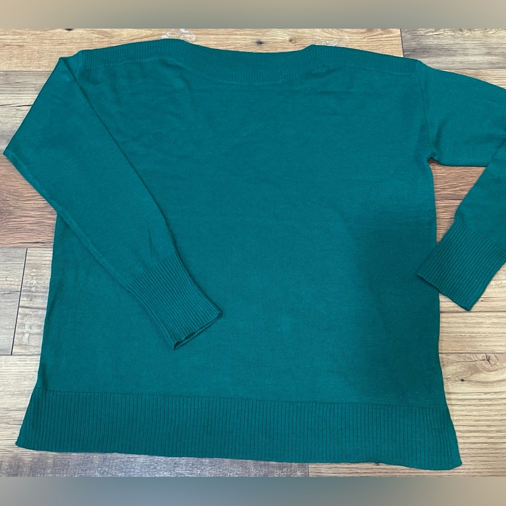 Green Knit Sweater